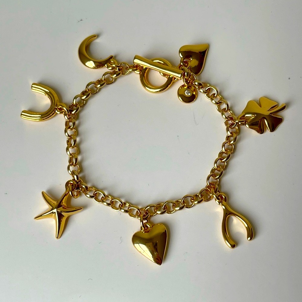 J.Crew Factory Good Luck Charm Bracelet